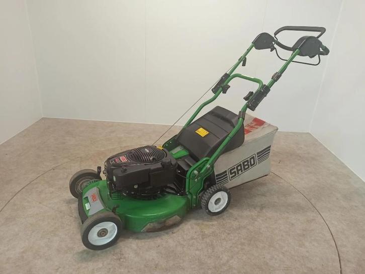 Sabo 54 Turbo Star Pro Grasmaaier -0008, Tuin en Terras, Grasmaaiers, Gebruikt, Benzine-grasmaaier, 50 cm of meer, Cirkelmaaier