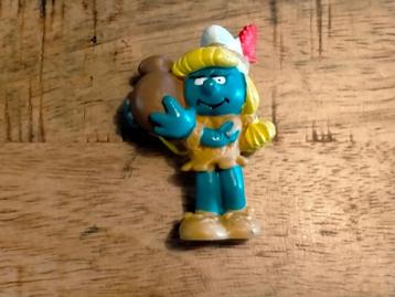 Smurfen smurf smurfin Schleich Peyo pvc figuur indiaan  beschikbaar voor biedingen