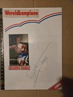 3 Nederlandse bokshandtekeningen Tuur en Vanderlijde, Ophalen of Verzenden, Gebruikt, Overige sporten, Poster, Plaatje of Sticker