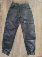 Stoere dames jogger broek spijkerbroek maat 34, Zwart, Zo goed als nieuw, W27 (confectie 34) of kleiner, Bershka