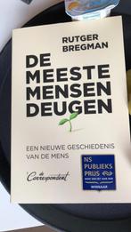 Nieuw boek ; De meeste mensen deugen, Nieuw, Nederland, Maatschappij en Samenleving, Ophalen of Verzenden
