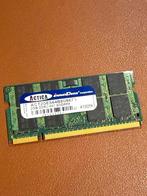 2GB DDR2 geheugenmodule SOdimm, Computers en Software, RAM geheugen, Gebruikt, Ophalen of Verzenden, DDR2, 2 GB