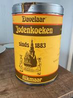 Vintage Davelaar Jodenkoeken Blik - Odekoeken, Verzamelen, Ophalen of Verzenden, Gebruikt, Koek(jes), Overige merken