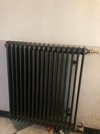 Authentieke antieke radiator zwart, Ophalen, Gebruikt, Radiator, 80 cm of meer