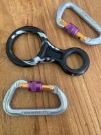 Mammut abseilacht en 2 DMM karabiners, Ophalen of Verzenden, Gebruikt, Klimsport-accessoire