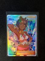 Olivia Full Art - Crimson Invasion 111/111, Ophalen of Verzenden, Gebruikt, Losse kaart, Foil