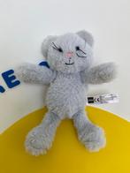 674 hema poes poesje grijs, Kinderen en Baby's, Speelgoed | Knuffels en Pluche, Ophalen of Verzenden, Zo goed als nieuw, Overige typen