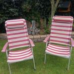 Set Crespo standenstoelen met hoofdkussens, Ophalen, Gebruikt, Aluminium, Stapelbaar