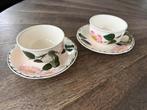 Villeroy en Boch wild rose NIEUW 2 stuks, Ophalen, Nieuw, Overige stijlen, Kop(pen) en/of Schotel(s)
