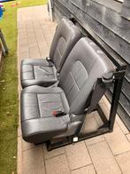 2 lederen auto stoelen met stalen frame., Auto-onderdelen, Interieur en Bekleding, Ophalen of Verzenden