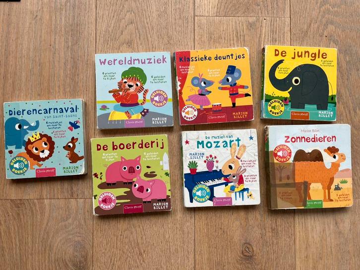 7 stuks Muziekboeken Clavis peuter, Boeken, Kinderboeken | Baby's en Peuters, Gelezen, 2 tot 3 jaar, Ophalen of Verzenden