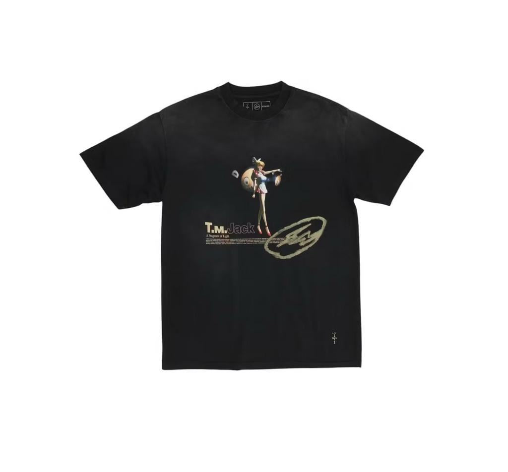 Travis Scott x Fragment x Murakami Tokyo Tee, Kleding | Heren, T-shirts, Ophalen of Verzenden, Zo goed als nieuw, Zwart