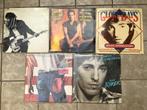 Bruce springsteen collectie van 5 platen, Gebruikt, Ophalen of Verzenden, Poprock