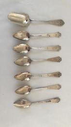 Antieke Zilveren Lepel Set, Antiek en Kunst, Antiek | Goud en Zilver, Ophalen, Zilver