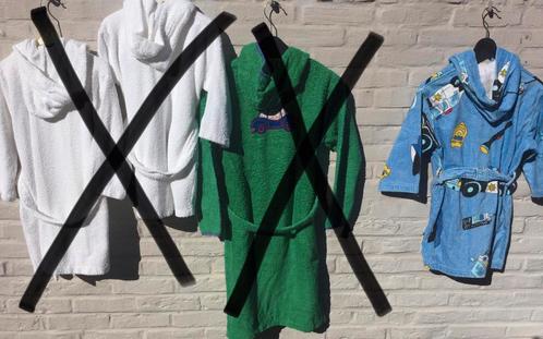 ZGAN. Blauwe badjas mt 110 / blauwe ochtendjas maat 110, Kinderen en Baby's, Kinderkleding | Maat 110, Zo goed als nieuw, Jongen of Meisje