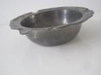 Tinnen asbak 14,5 cm., Ophalen of Verzenden