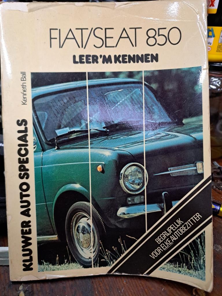 Fiat 850 boek, Ophalen of Verzenden, Gelezen, Overige merken