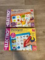 Jumbo Electro Spellen - Vormen & Kleuren + Dierenpret, Een of twee spelers, Ophalen of Verzenden, Gebruikt, JUMBO