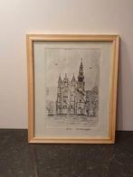 ets Fr. Vleugel Laurentius kerk Heemskerk, Antiek en Kunst, Ophalen