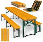Biertafel biertafels bierbank bierbanken set GRATIS BEZORGD!, Verzenden, Nieuw, Campingtafel