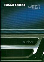 Brochure Saab 9000 1988, Ophalen of Verzenden, Gelezen, Overige merken