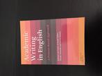 Acadamic Writing in English, Boeken, Studieboeken en Cursussen, Ophalen of Verzenden, Alpha, Zo goed als nieuw