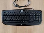 Toetsenbord Logitech Media Keyboard 600, Computers en Software, Toetsenborden, Multimediatoetsen, Ophalen of Verzenden, Zo goed als nieuw