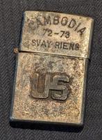 ZIPPO BRADFORD pa US , Cambodia, 1972-73 benzine aansteker, Ophalen of Verzenden, Landmacht, Azië, Overige typen