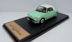 Nissan Figaro (FK10) 1991 Lichtgroen 1-43 Altaya Premium Jap, Hobby en Vrije tijd, Modelauto's | 1:43, Ophalen of Verzenden, Nieuw