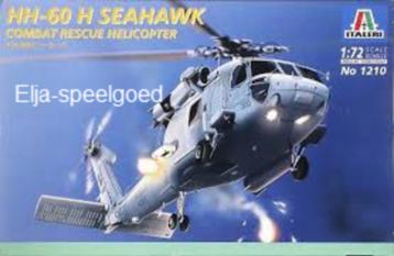 ITALERI HH-60 H SEAHAWK 1:72 1210 Helikopter modelbouw beschikbaar voor biedingen