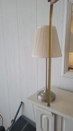 Staande zilverkleurige lampje, Ophalen of Verzenden, Minder dan 50 cm