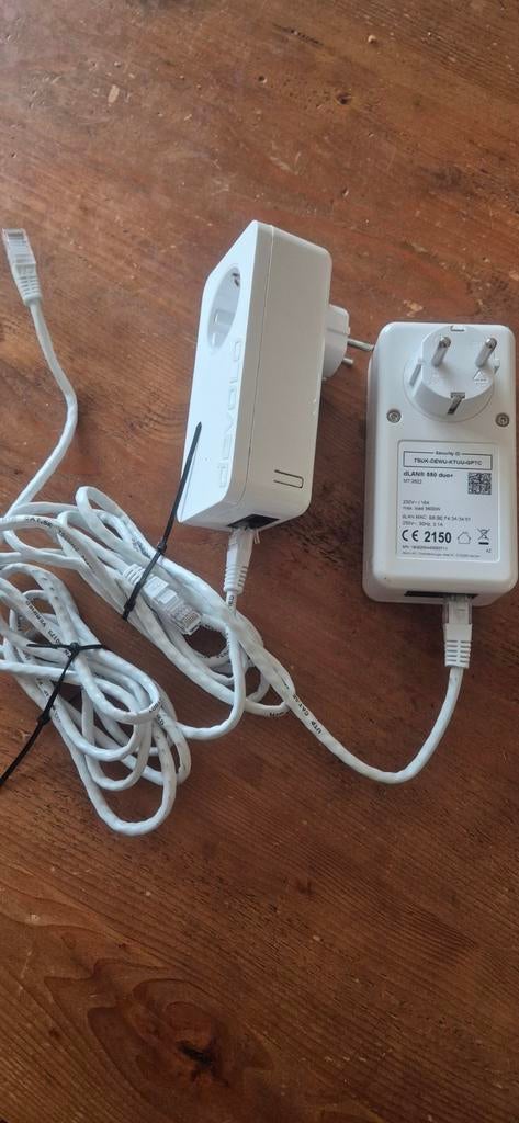 Devolo dLAN 550 duo+ Powerline Adapter Set, Ophalen of Verzenden, Gebruikt, Devolo