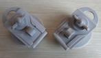 ✅️️️ - 2 stuks universele - DAKSTANGCLIPS - VOORTENTCLIPS, Ophalen of Verzenden, Zo goed als nieuw
