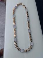 Koningsschakel koningsketting nieuw, Sieraden, Tassen en Uiterlijk, Kettingen, Ophalen of Verzenden, Zo goed als nieuw, Met edelsteen