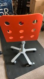 Bureaustoel kids ikea, Ophalen, Gebruikt, Oranje, Bureaustoel