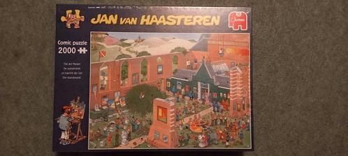 Jan van Haasteren - De Kunstmarkt - 2000 stukjes, Hobby en Vrije tijd, Denksport en Puzzels, Nieuw, Legpuzzel, Meer dan 1500 stukjes