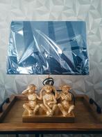 Nieuw Gouden Aap Tafellamp Horen/Zien/Zwijgen, Huis en Inrichting, Lampen | Tafellampen, Ophalen of Verzenden, Nieuw, Minder dan 50 cm