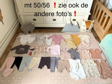 Biologisch kledingpakket (31st) mt50-56 newborn meisje ZGAN! beschikbaar voor biedingen