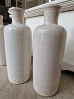 Handmade flessen, Huis en Inrichting, Woonaccessoires | Vazen, Ophalen, Zo goed als nieuw, Glas, Minder dan 50 cm