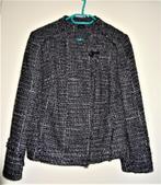 Nieuw apart tweed jasje grijs antraciet wit franjes mt 44 46, Kleding | Dames, Your Sixth Sense, Maat 46/48 (XL) of groter, Nieuw