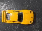Ferrari f40 geel, Hobby en Vrije tijd, Modelauto's | 1:43, Ophalen of Verzenden, Zo goed als nieuw, Auto
