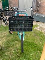 Basil Fietskrat voor Transport - Gebruikte Staat - blauw, Ophalen of Verzenden, Zo goed als nieuw