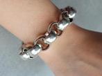 1e gehalte zilveren armband, Ophalen of Verzenden, Gebruikt, Zilver, Zilver