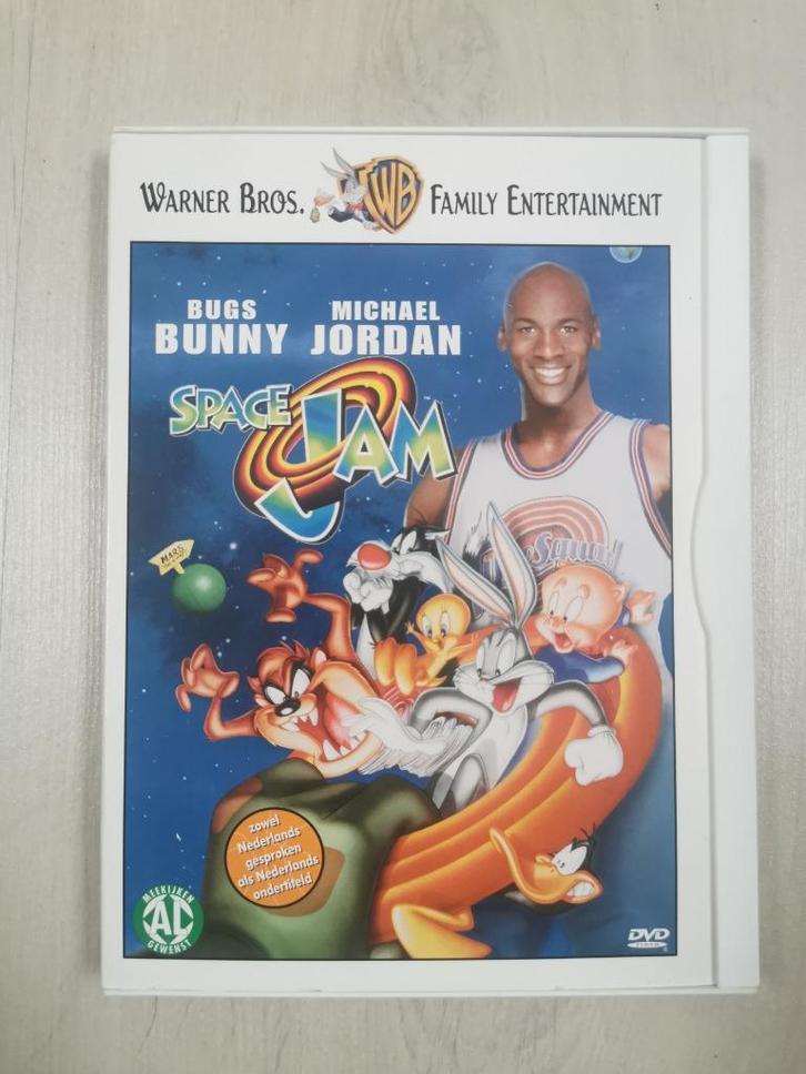 Space Jam (1996), Cd's en Dvd's, Dvd's | Komedie, Zo goed als nieuw, Actiekomedie, Alle leeftijden, Ophalen of Verzenden