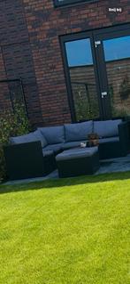 Loungeset - Wicker - Gebruikt, Tuin en Terras, Tuinsets en Loungesets, Ophalen, Gebruikt, Loungeset, Wicker