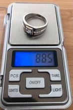 Zilver sterling heren ring, 20 of groter, Heer, Ophalen of Verzenden, Zo goed als nieuw