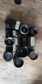 Vintage camera +koffer, Audio, Tv en Foto, Fotografie | Fototassen, Ophalen of Verzenden, Zo goed als nieuw