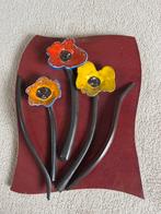 Keramieken Bloemen Wanddecoratie, Antiek en Kunst, Antiek | Keramiek en Aardewerk, Ophalen of Verzenden