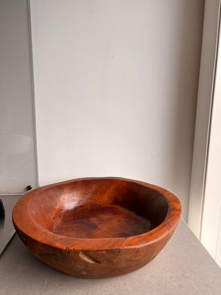 Olijvenbak, Ophalen, Zo goed als nieuw, Rond, Glas