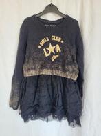 Stoere jurk met tullerokje mt 110 merk Guess, Kinderen en Baby's, Kinderkleding | Maat 110, Meisje, ., Ophalen of Verzenden, Zo goed als nieuw